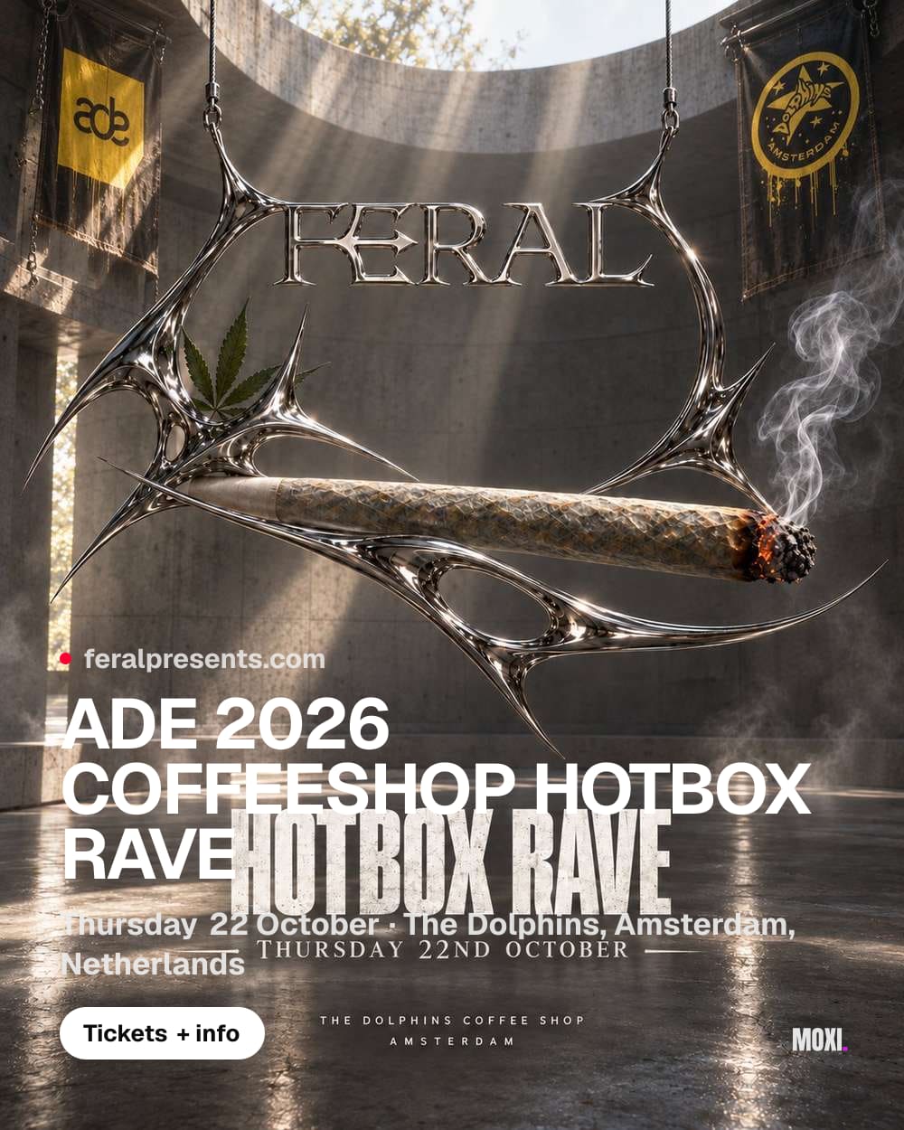 ADE 2026 Coffeeshop Hotbox Rave