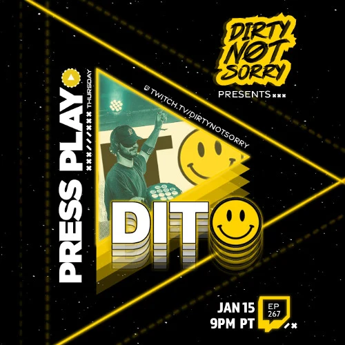 Speed Garage, Trance, & Hardgroove Set | Live for DirtyNotSorry - Press Play Thursday