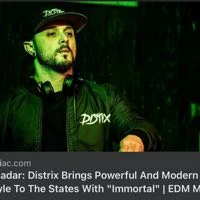 EDM Maniac Distrix Interview