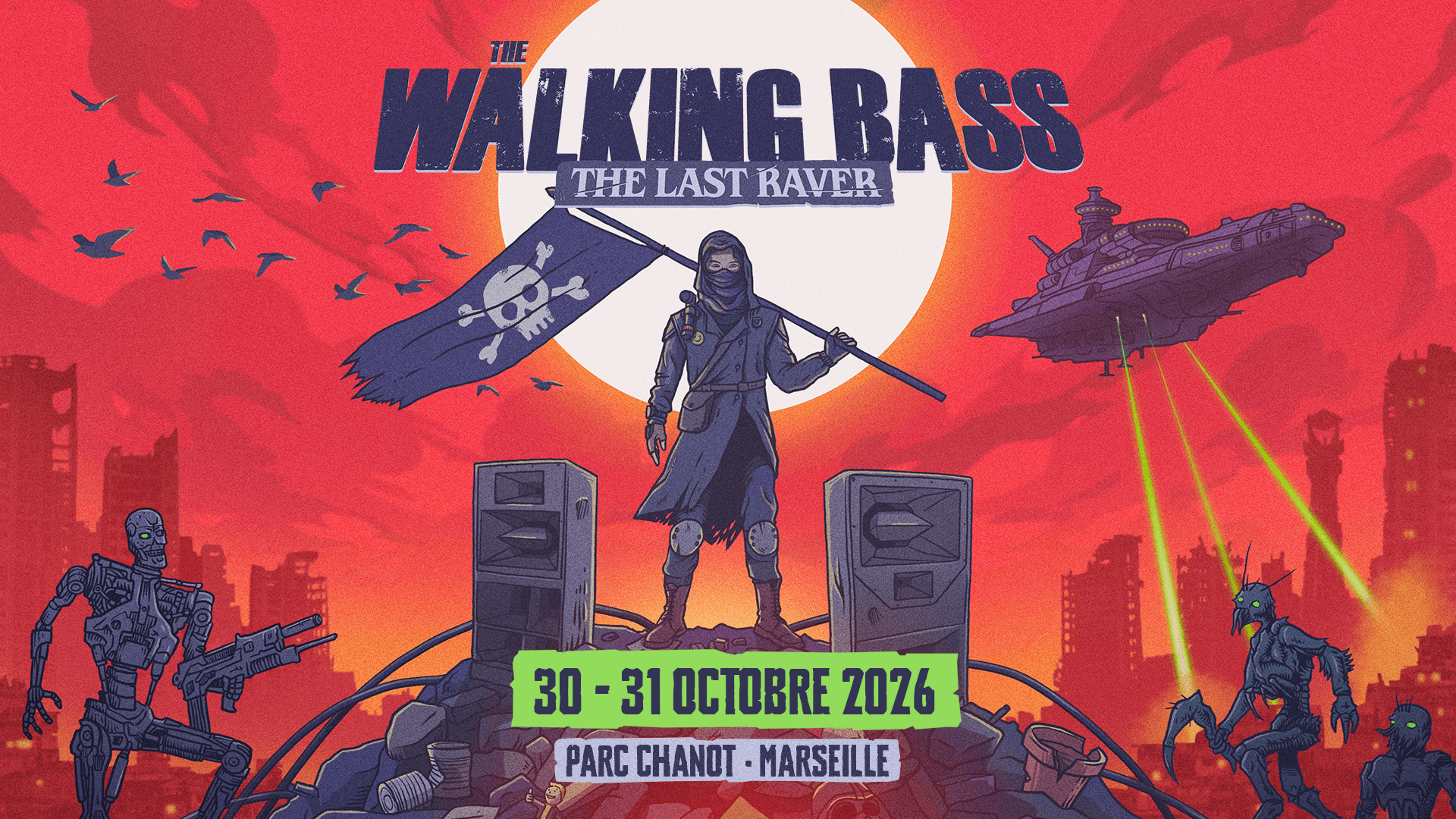Walking Bass Festival 2026 : The Last Raver, Marseille · Shotgun