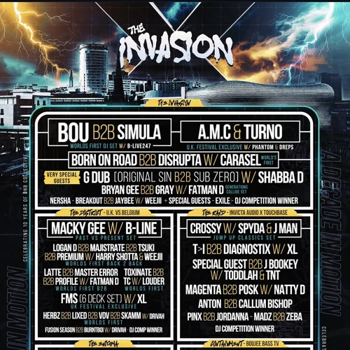 DNB COLLECTIVE: THE INVASION DJ COMP ENTRY | REVS