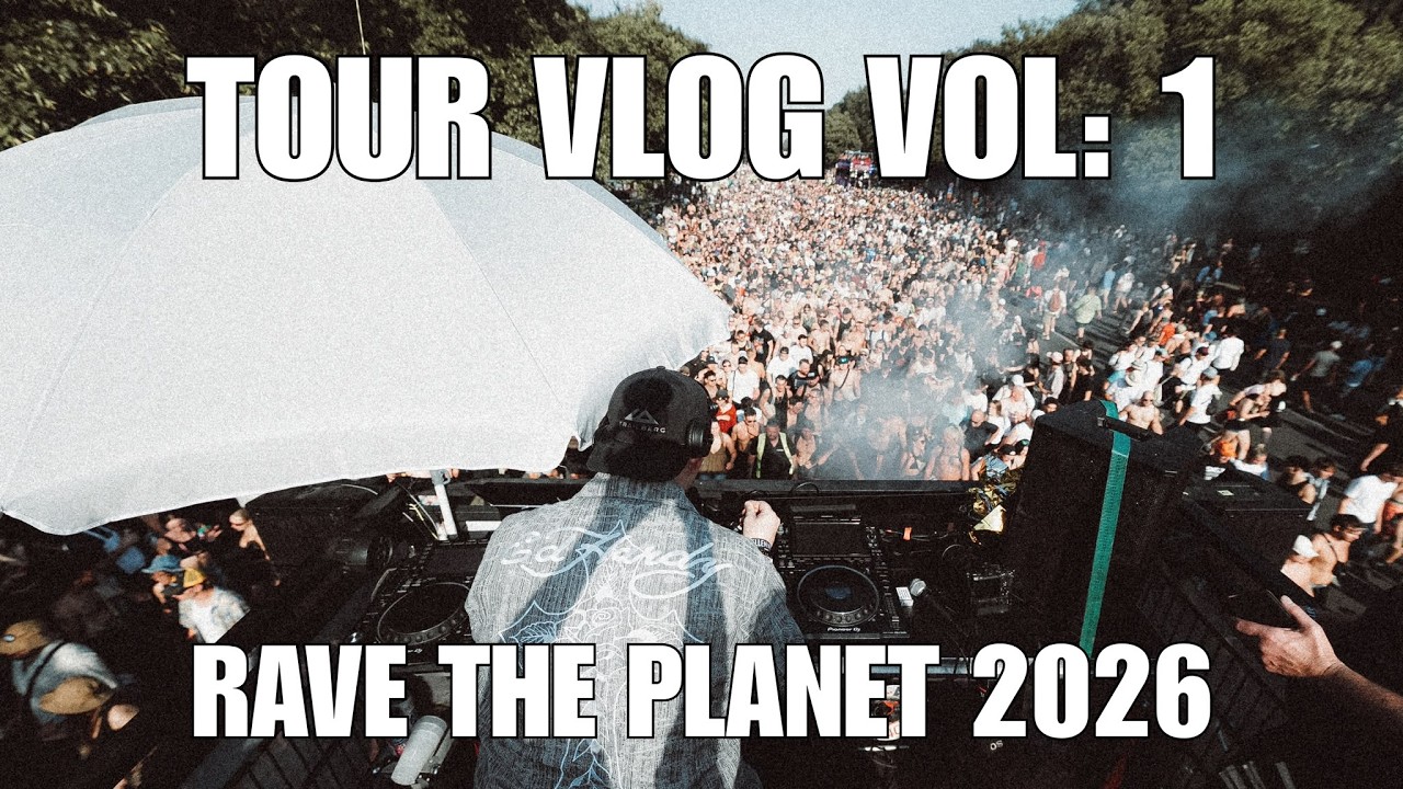 TOUR VLOG VOL 1: RAVE THE PLANET 2026