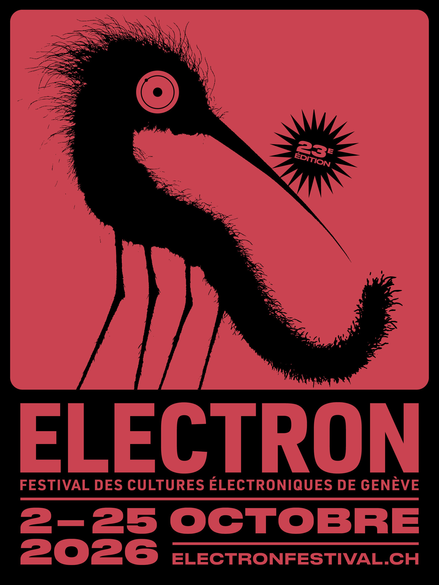 Electron: EUPHORIE COLLECTIVE poster, Palladium, Geneva