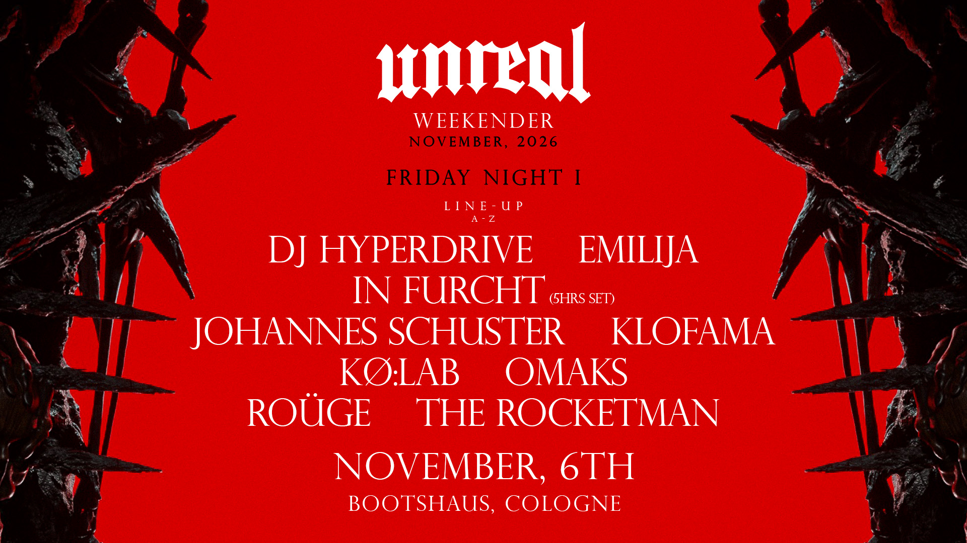 WEEKENDER NIGHT I @BOOTSHAUS, Cologne