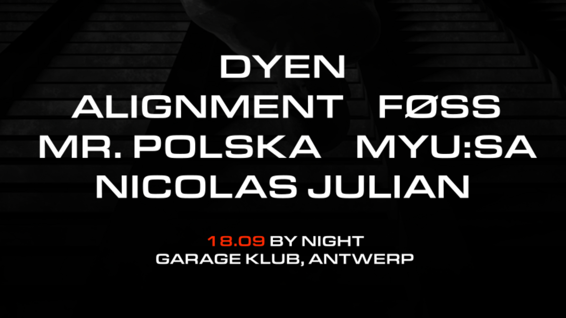 DYEN presents RECKLESS at GARAGE
