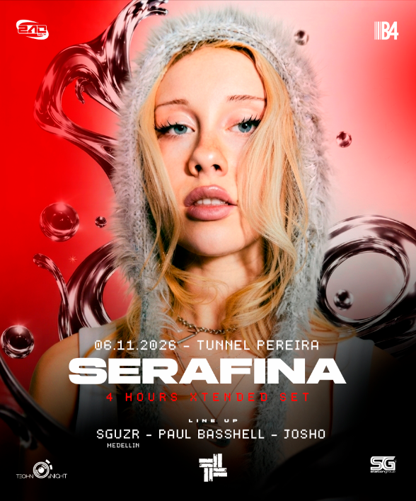 Serafina poster, Tunnel Club, Pereira