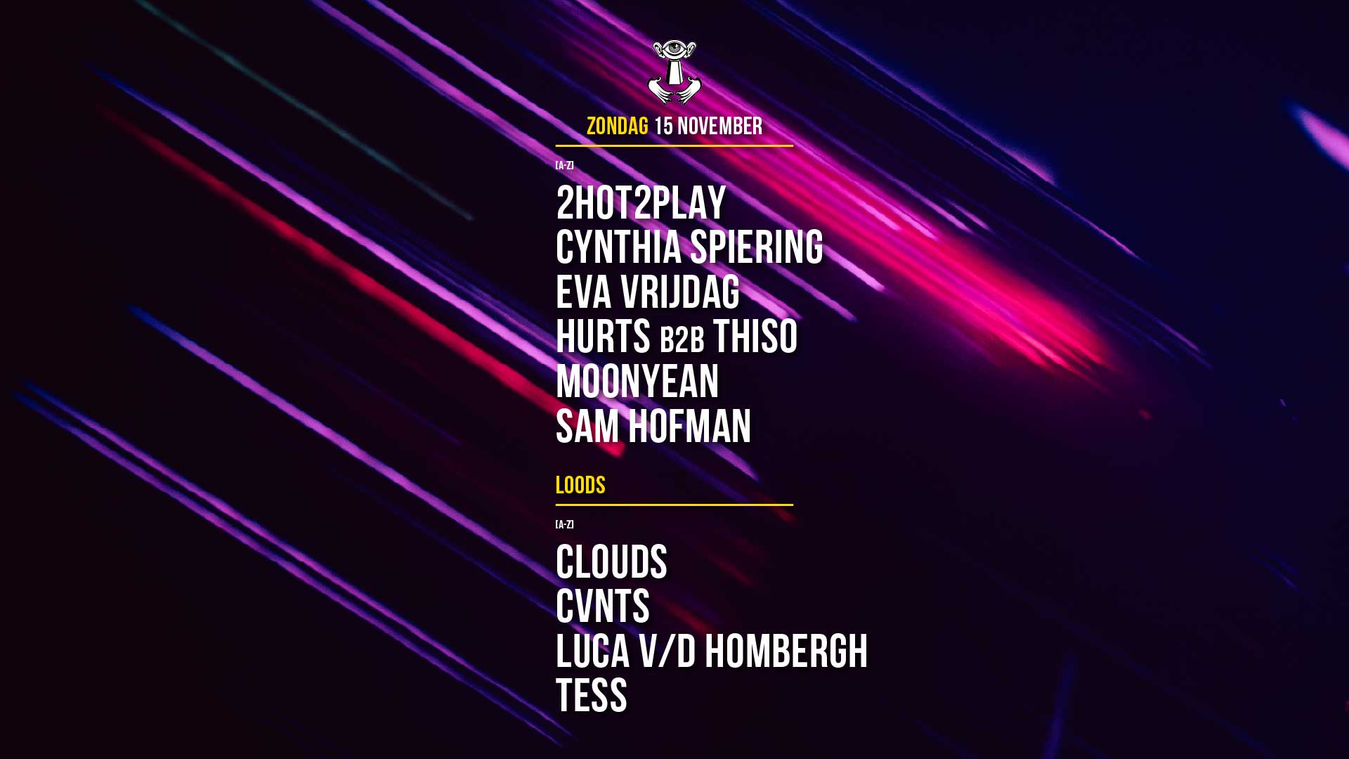15 NOV - Thuishaven with Cynthia Spiering / Sam Hofman / 2HOT2PLAY poster, Amsterdam