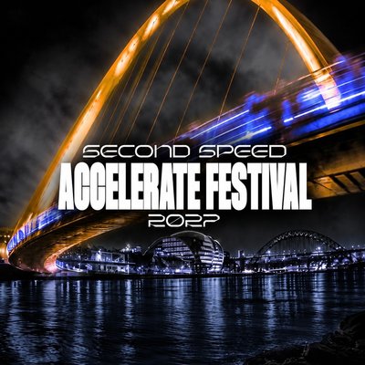 Accelerate Festival 2027 poster, Gateshead Stadium