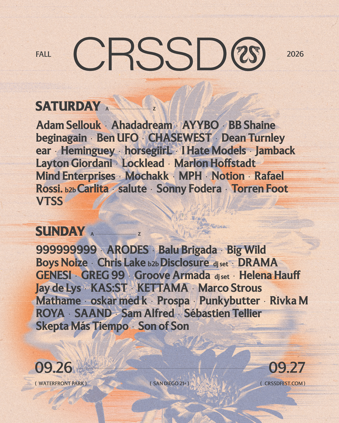 CRSSD Festival Fall 2026