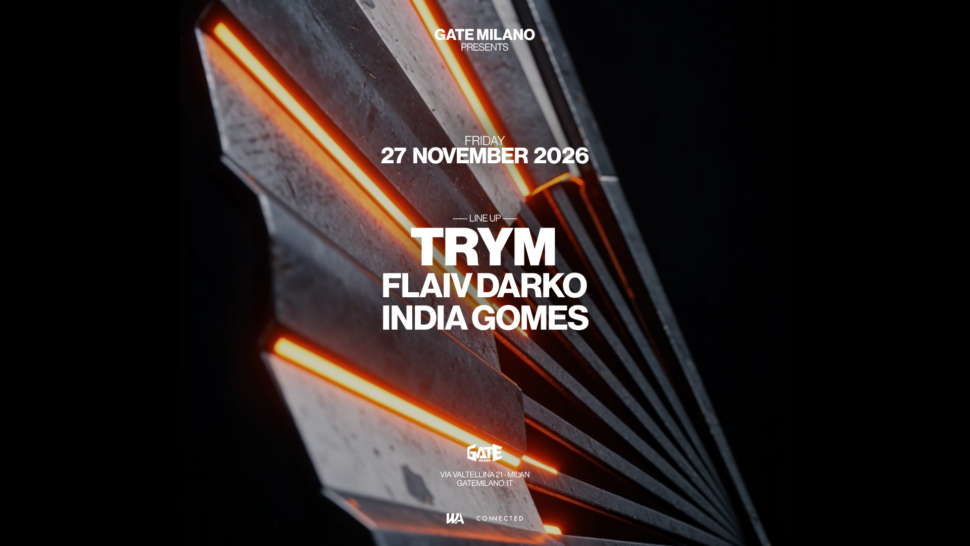 Trym poster, Gate Milano