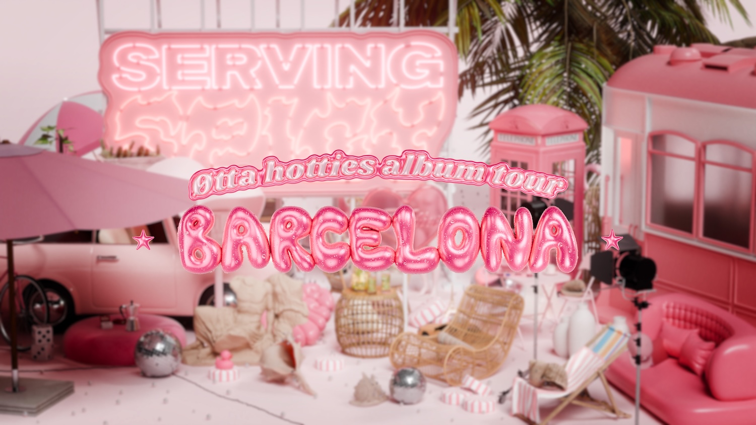 Hotties: ØTTA poster, Nitsa Club, Barcelona
