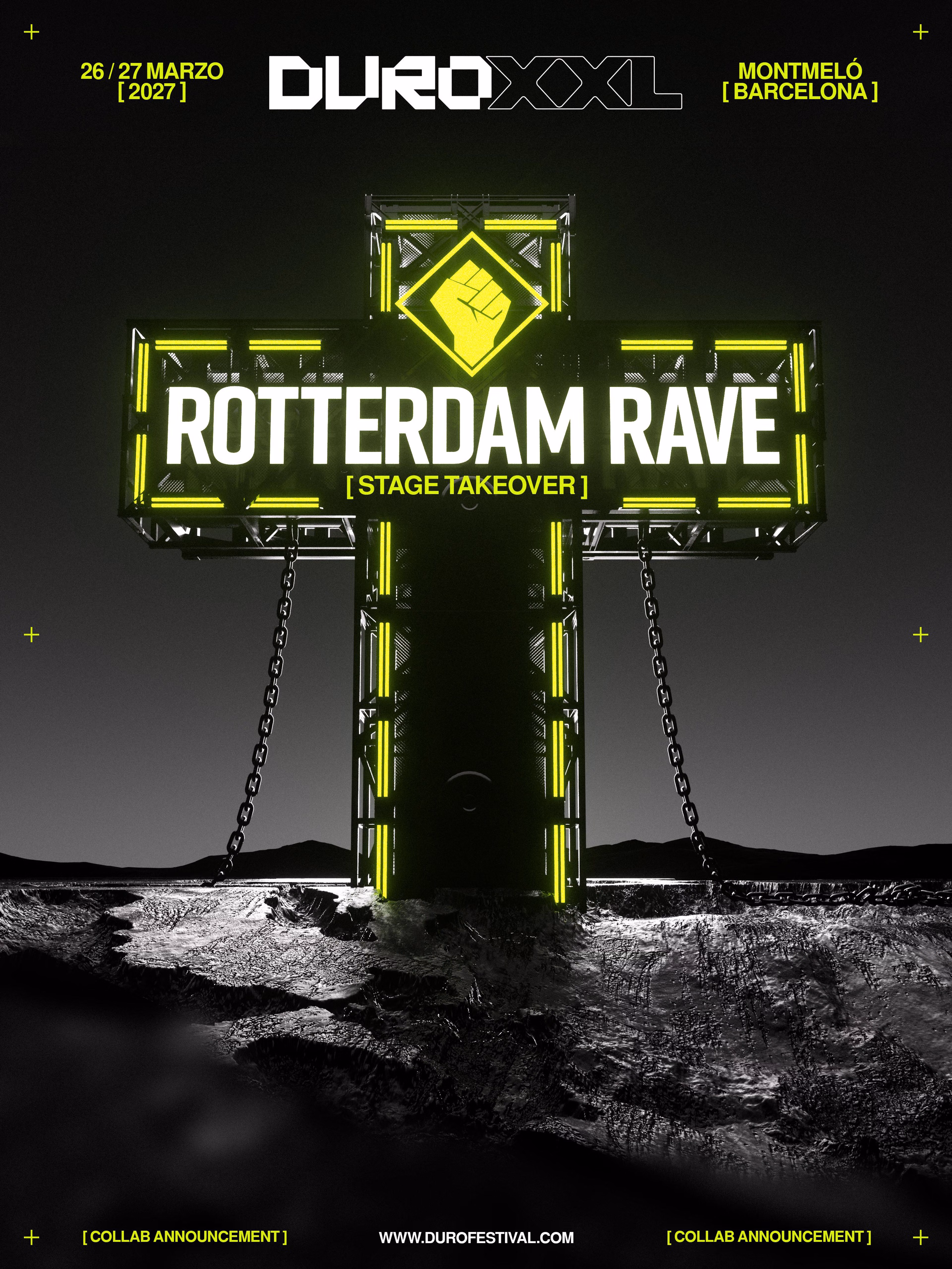 DURO x Rotterdam Rave poster, Espai Can Guitet