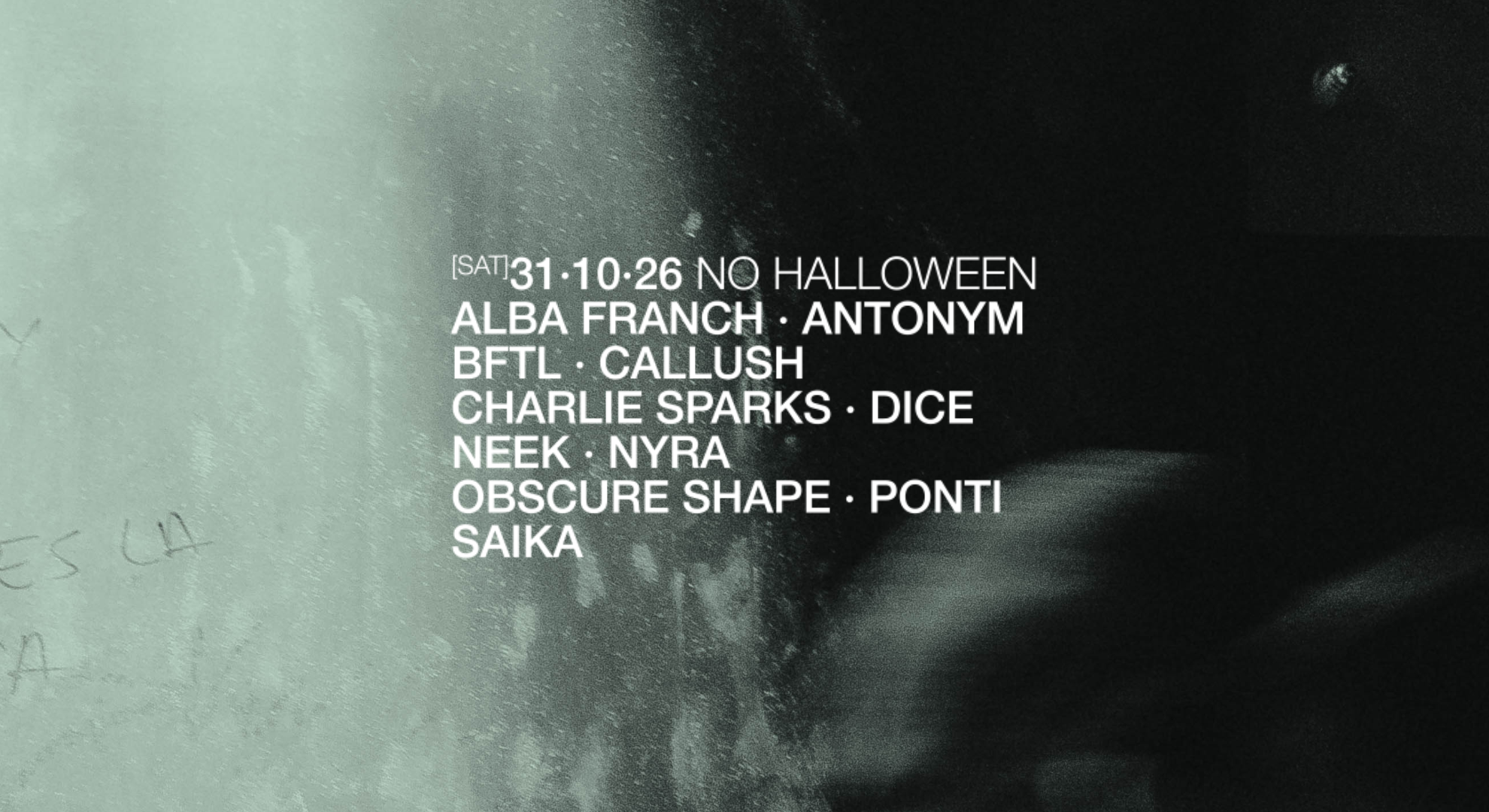 NO HALLOWEEN poster, Gotec, Karlsruhe