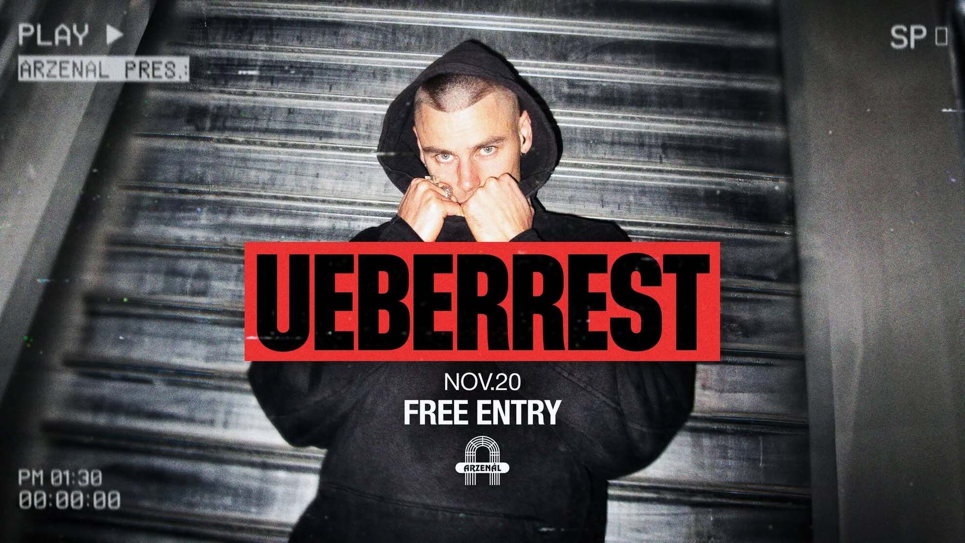 Arzenál 7th BDAY W/ UEBERREST (FREE EVENT) poster, Budapest
