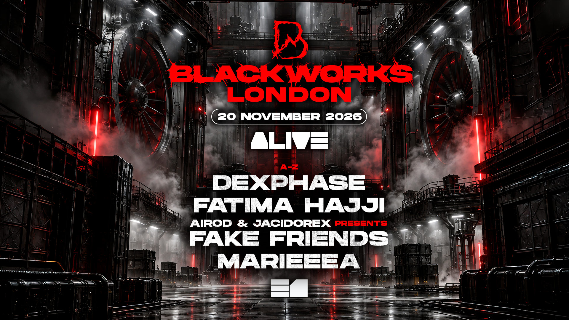 ALIVE x BlackWorks presents Fatima Hajji & Fake Friends