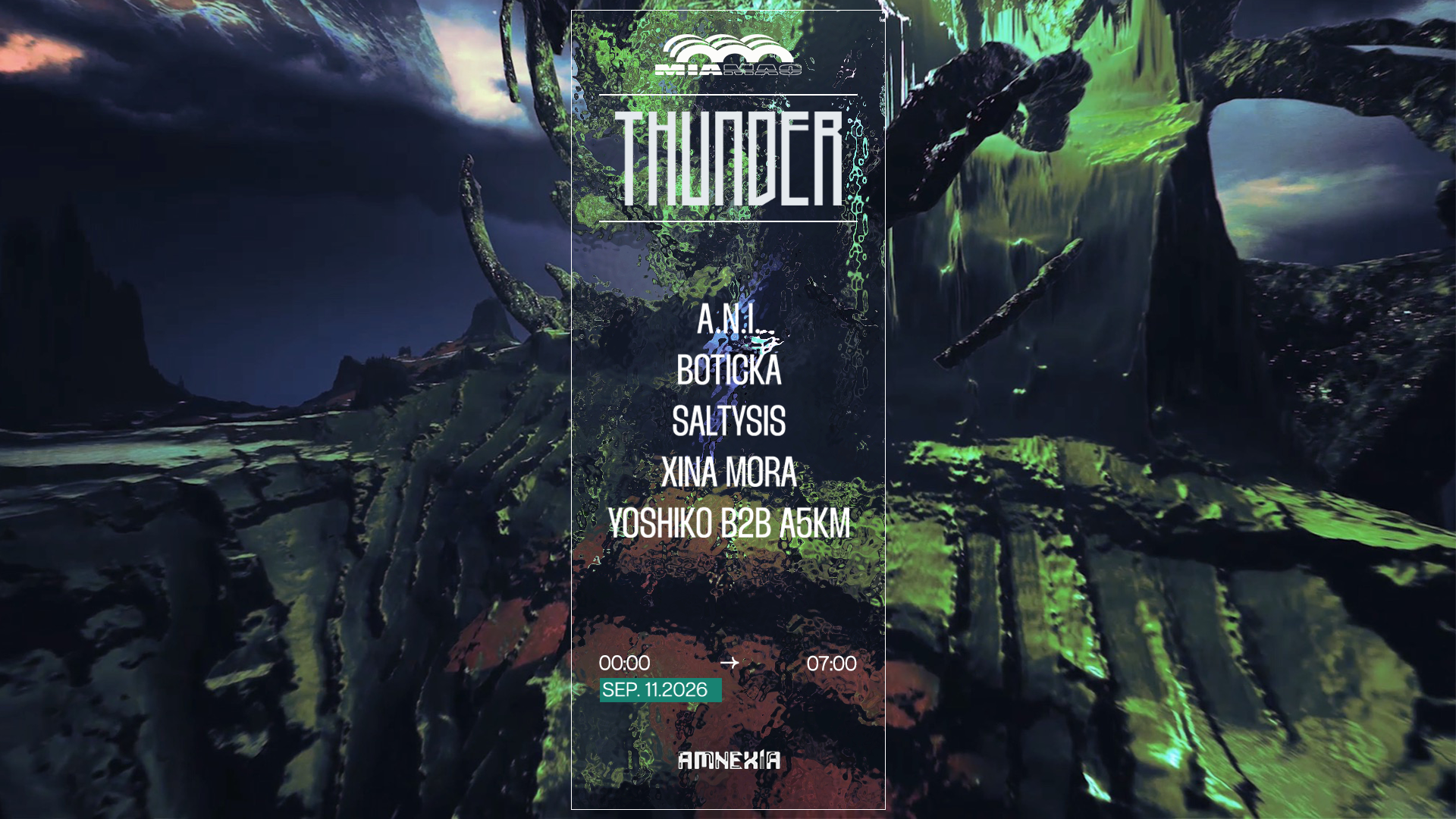 THUNDER: A.N.I., Yoshiko B2B A5KM, XINA MORA & MORE