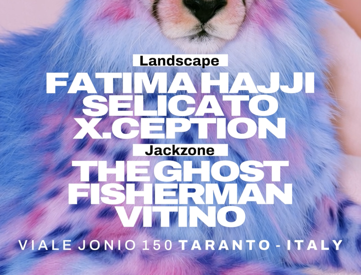 Sound Department 19 Settembre with Fatima Hajji and The Ghost