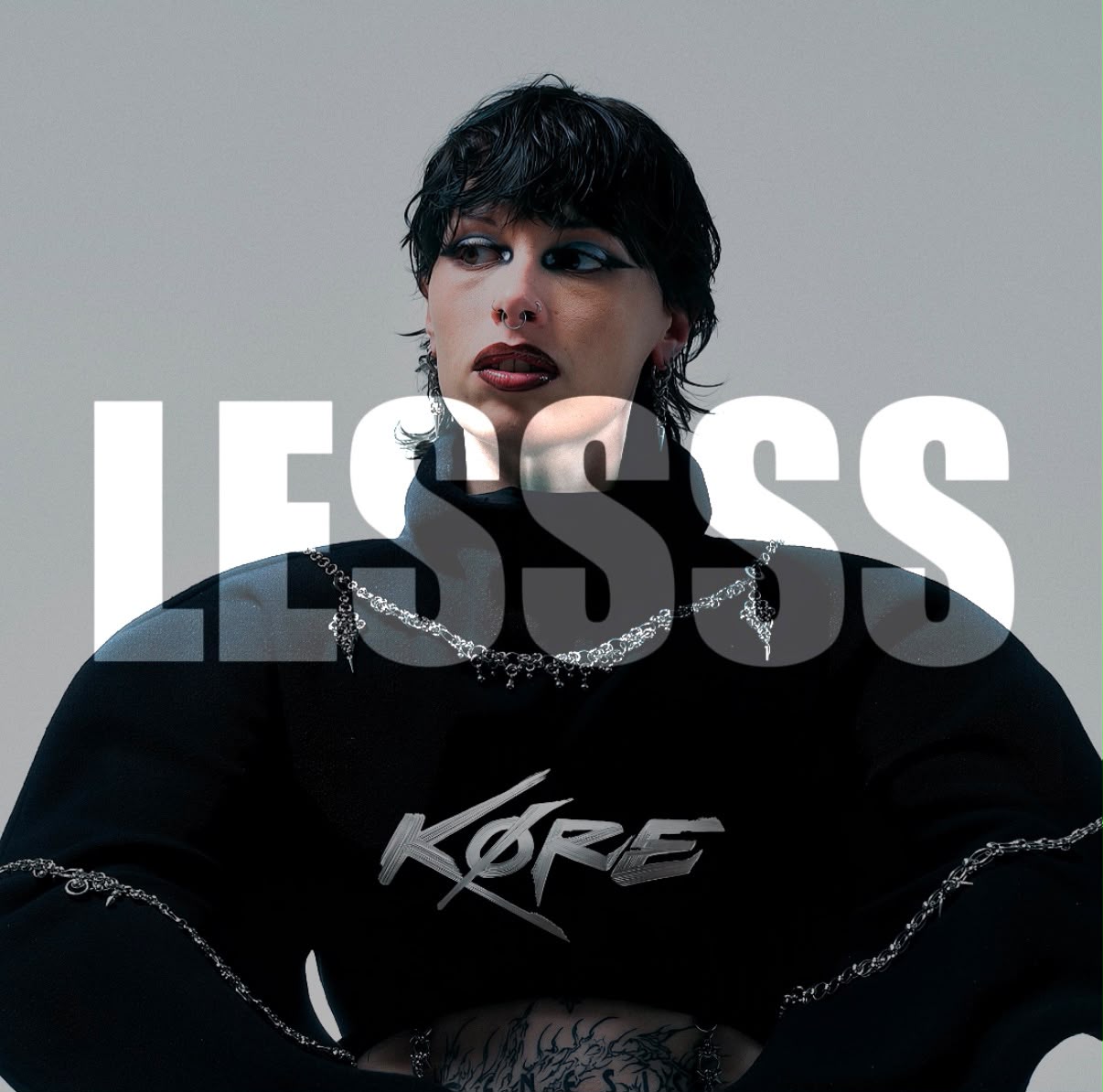 KØRE INVITES LESSSS (TECHNO) poster, Sainte-Catherine Hall, Montreal