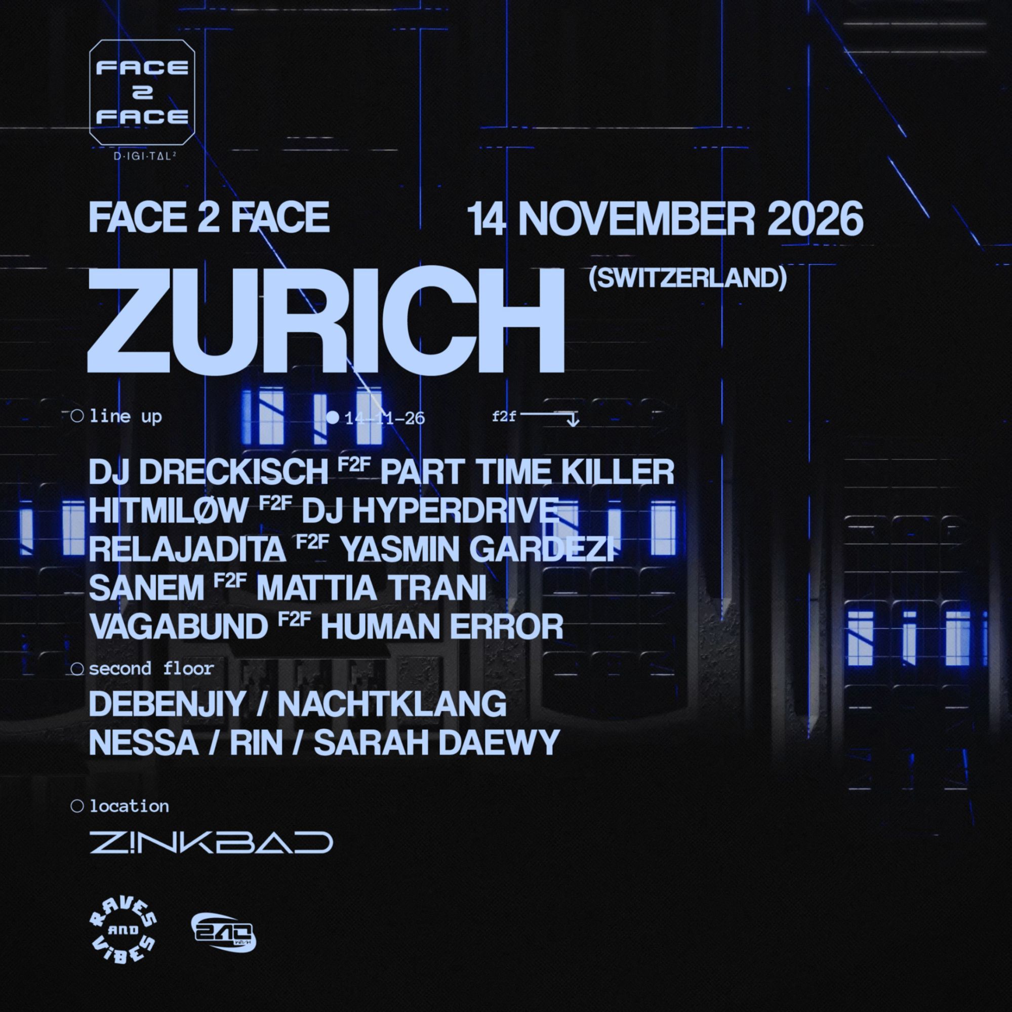 FACE 2 FACE: ZURICH