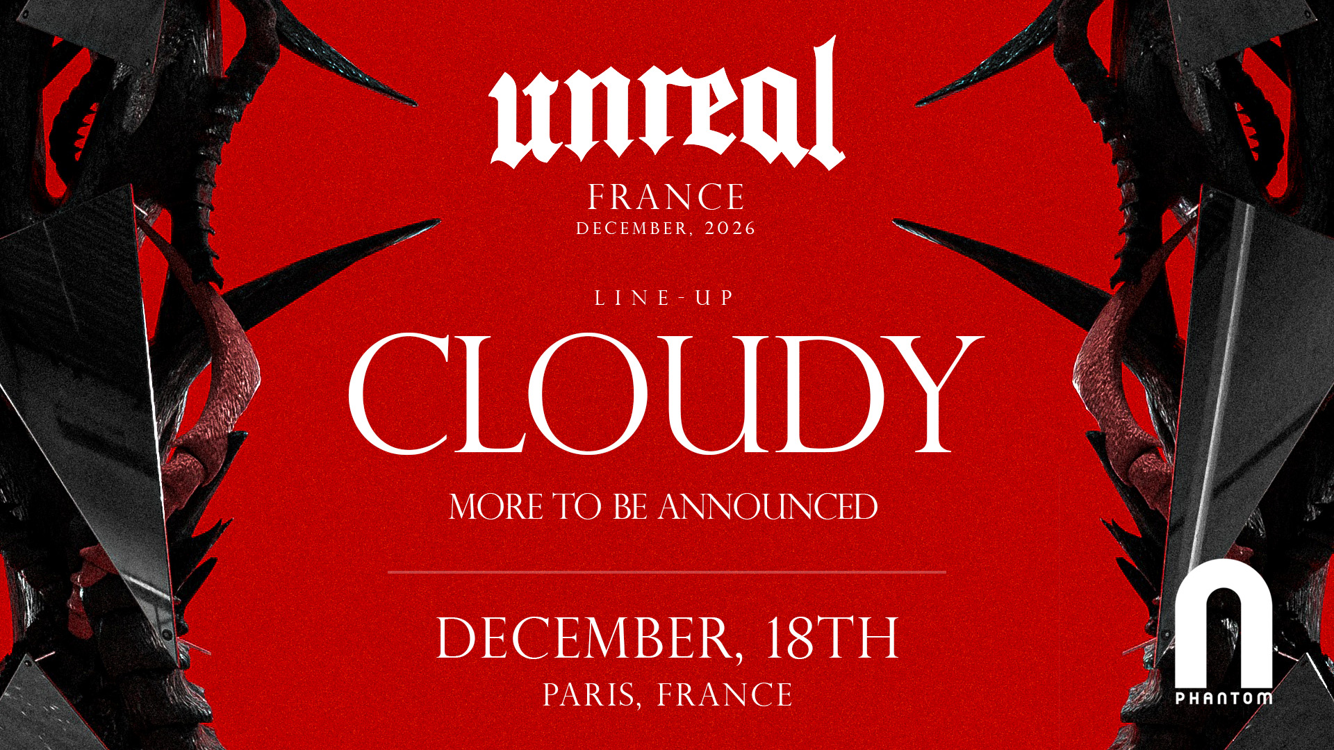 PARIS @Phantom Club poster