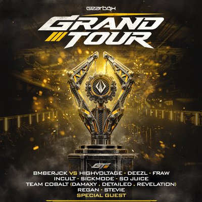 Dvoid Presents: Gearbox Grand Tour poster, BOX PARK, Liverpool