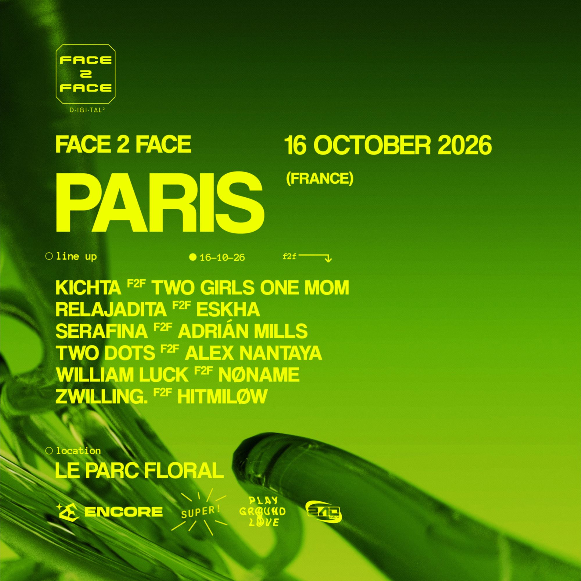 FACE 2 FACE: PARIS
