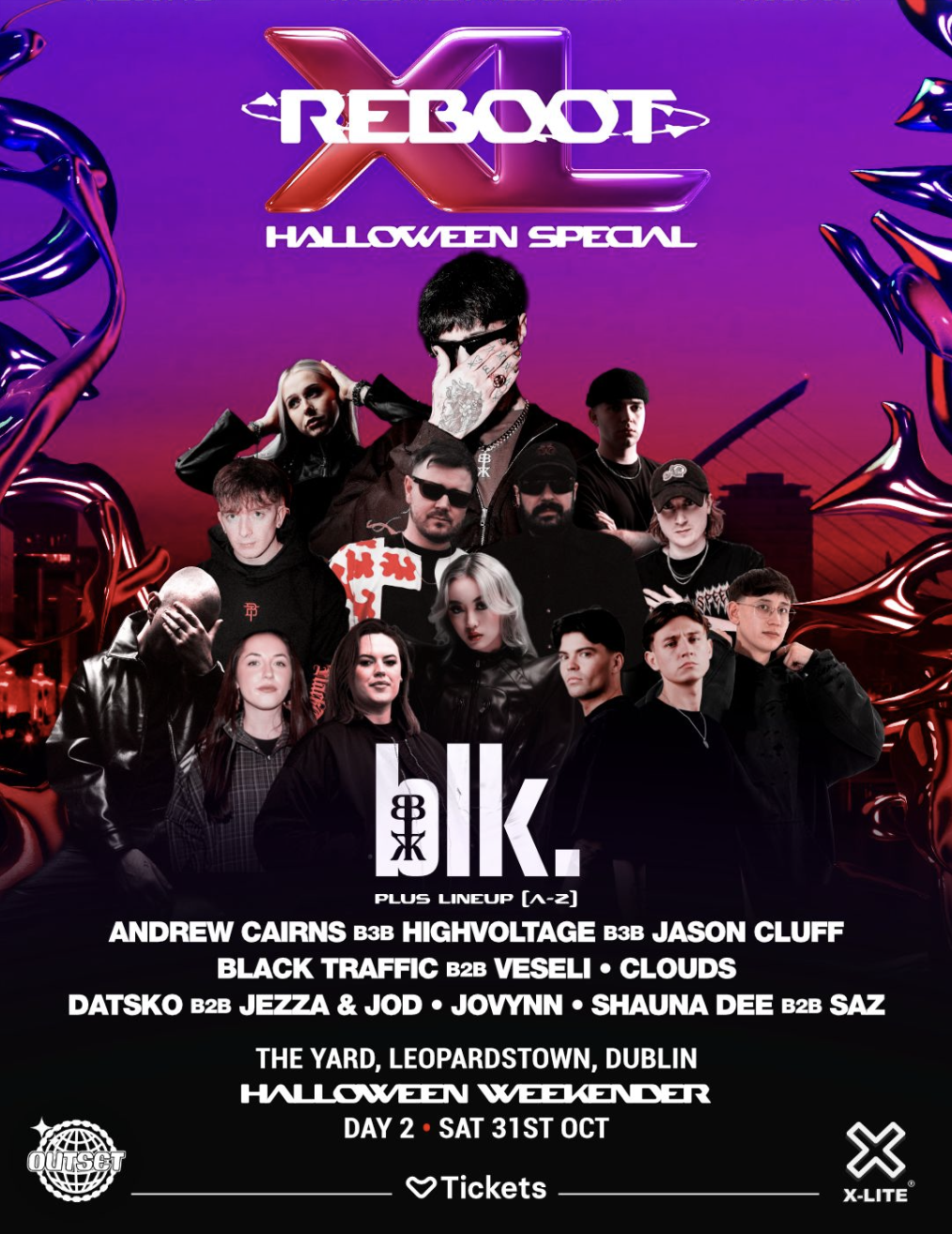 blk. REBOOT XL HALLOWEEN SPECIAL