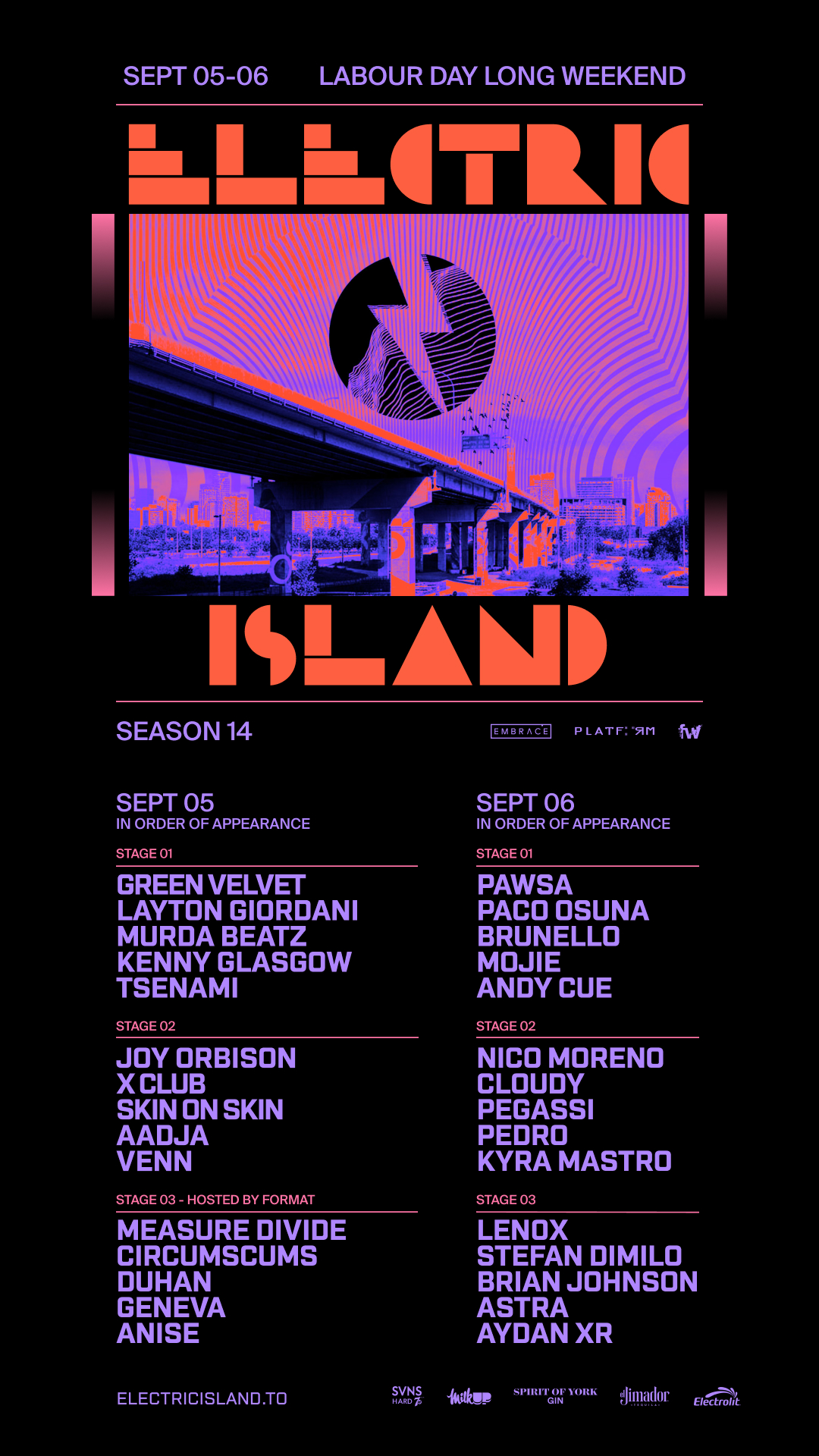 Electric Island - Sept 5 & 6 Season Finale Day 2