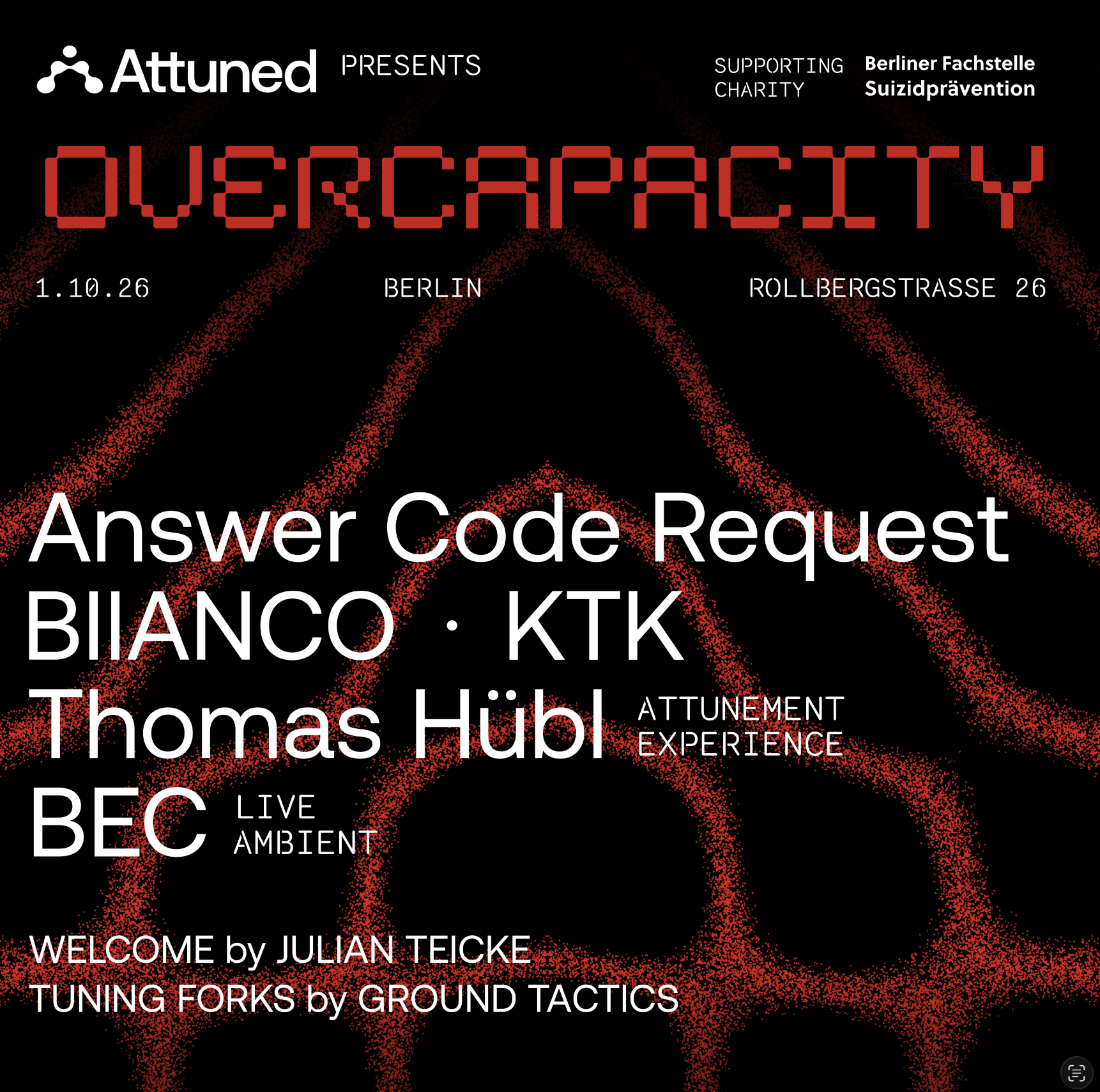 Attuned presents OVERCAPACITY 001