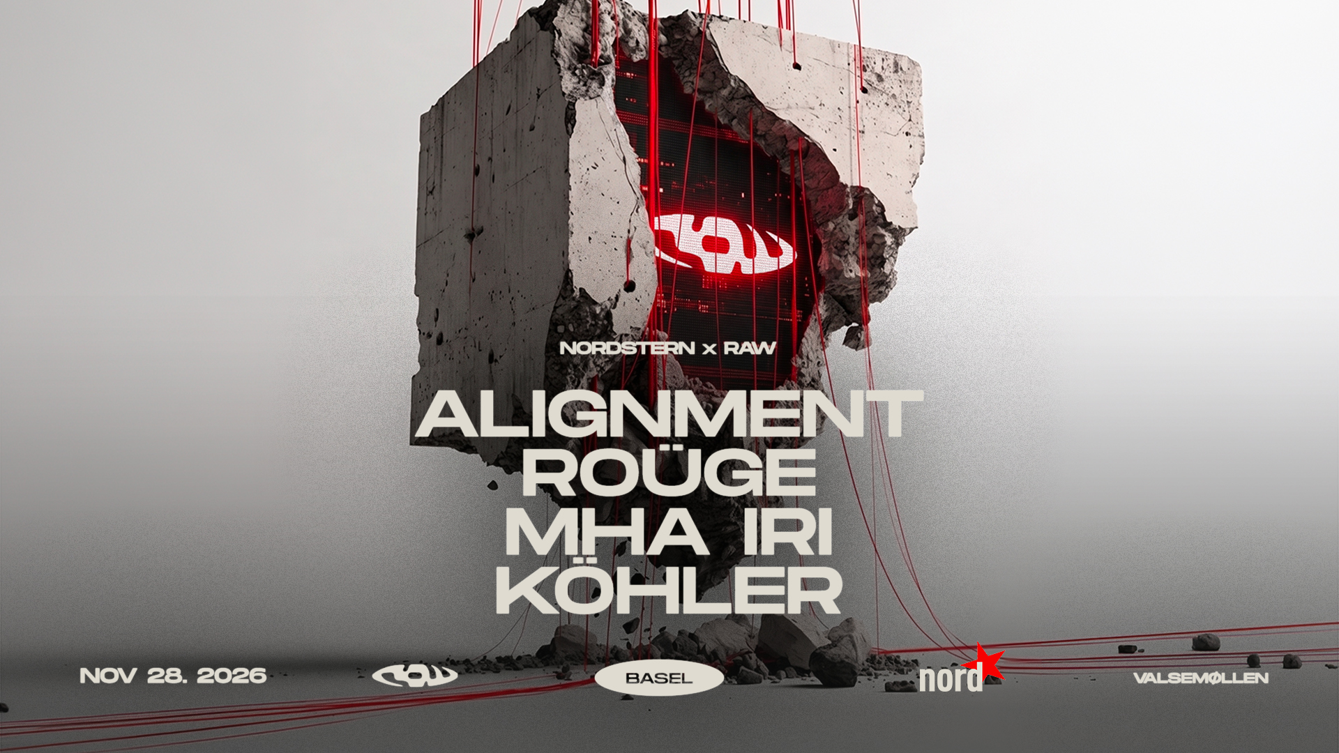 RAW x Nordstern poster, Basel