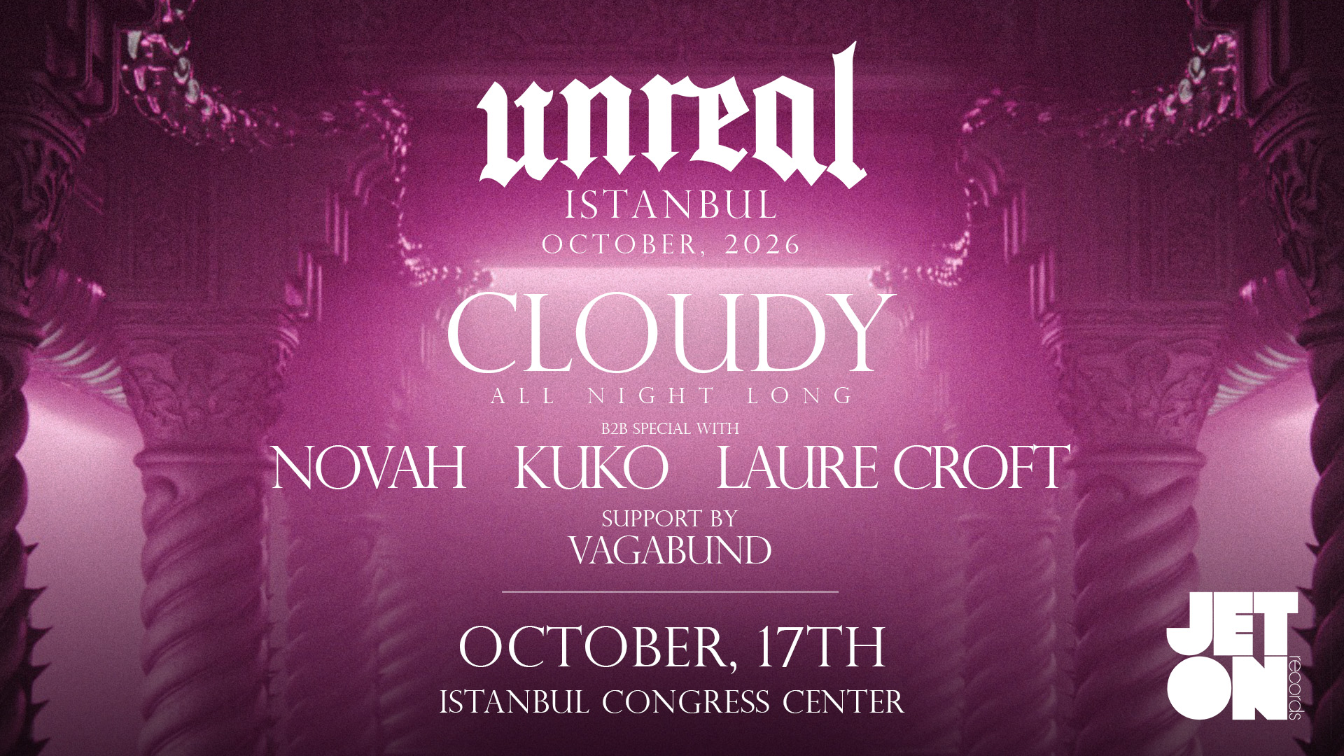 Unreal x Jeton Pres: Cloudy All Night Long