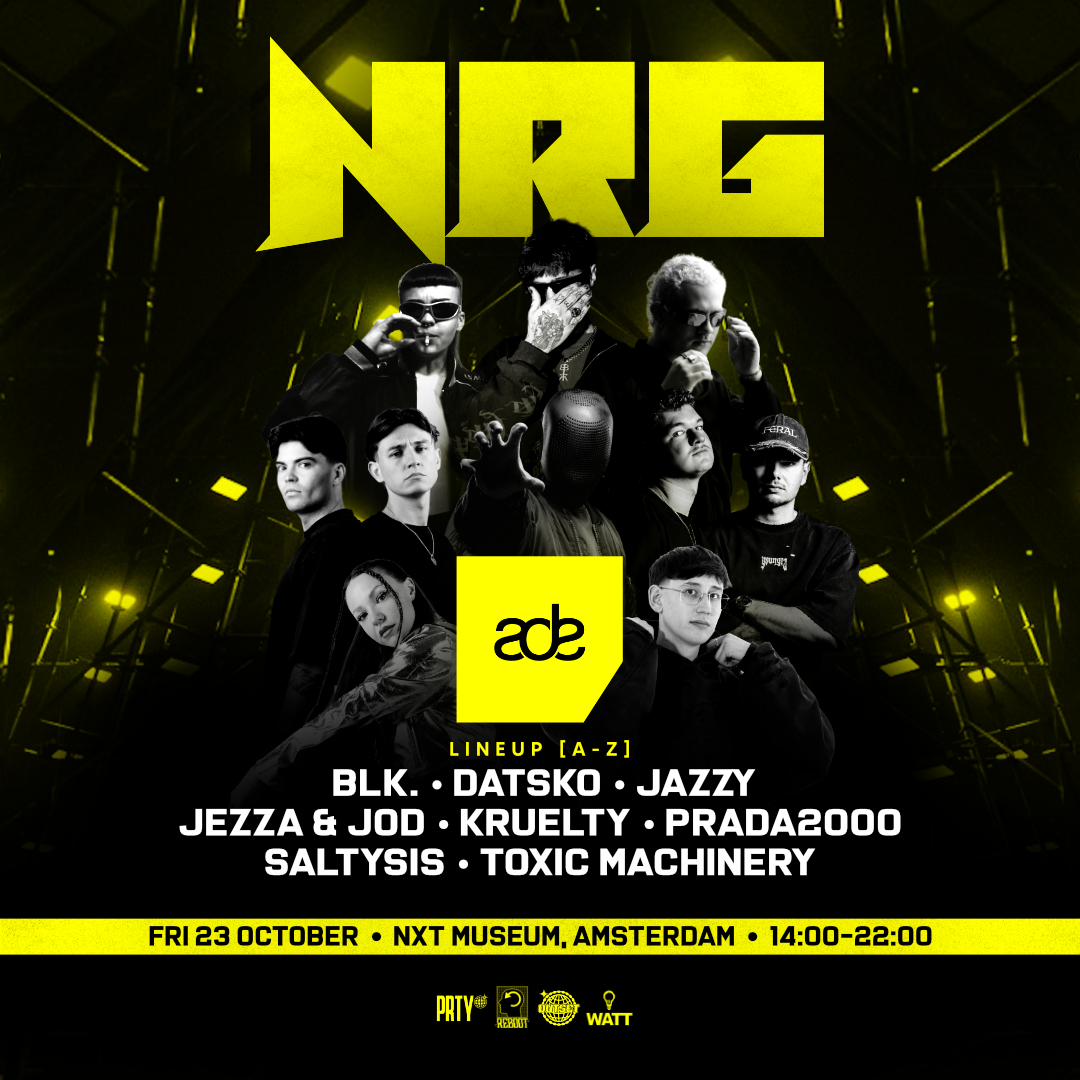 NRG ADE poster, Nxt Museum, Amsterdam