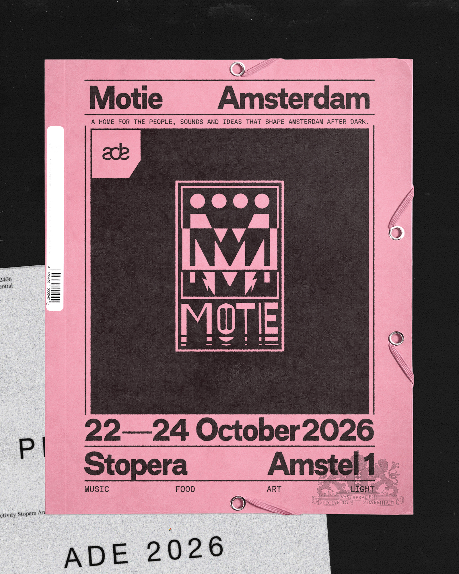 Motie ADE: Helios x Gizem Öz (live) poster, Stopera