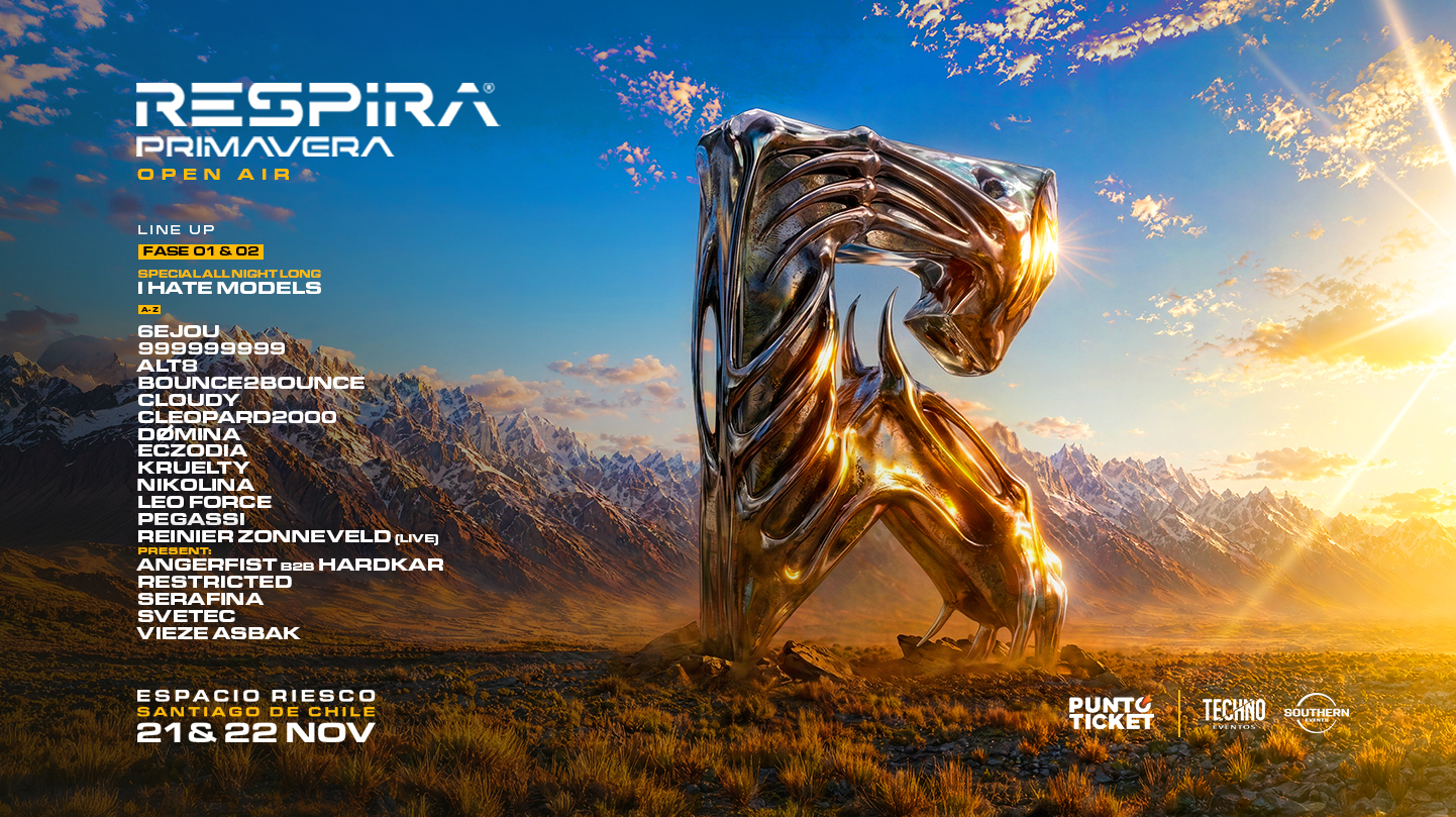 Respira Primavera poster, Espacio Riesco Expo Centre, Santiago