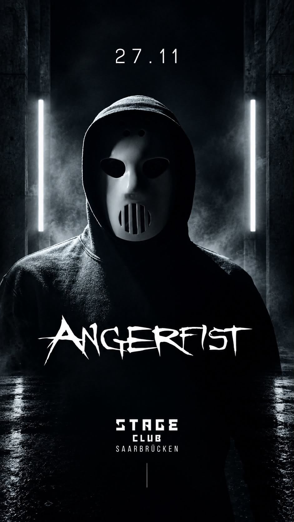 Angerfist by Stageclub poster, TBA - STAGECLUB SAARBRÜCKEN, Saarland