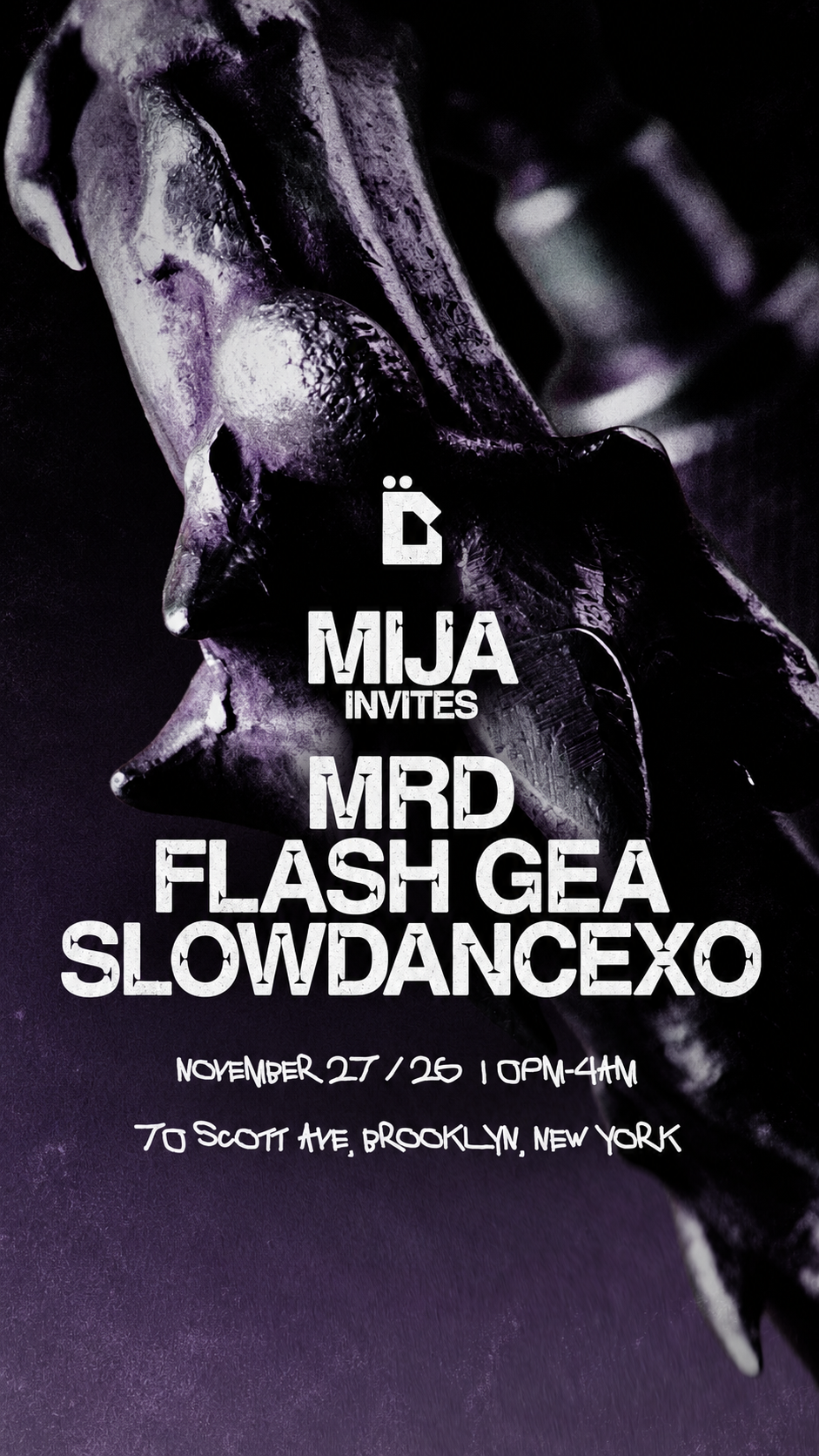 Mija Invites: MRD, Flash Gea + slowdancexo