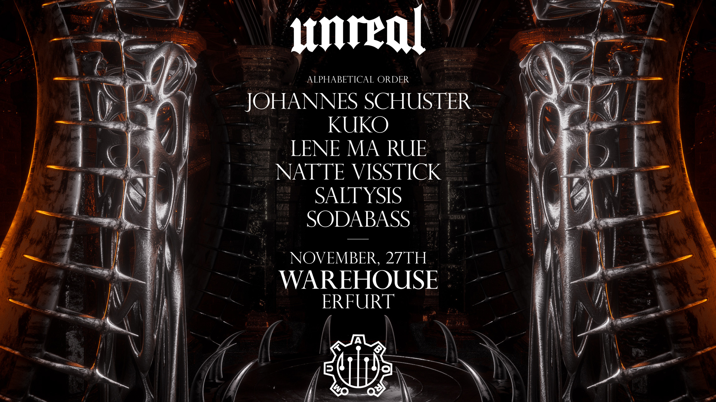 ERFURT @WAREHOUSE poster