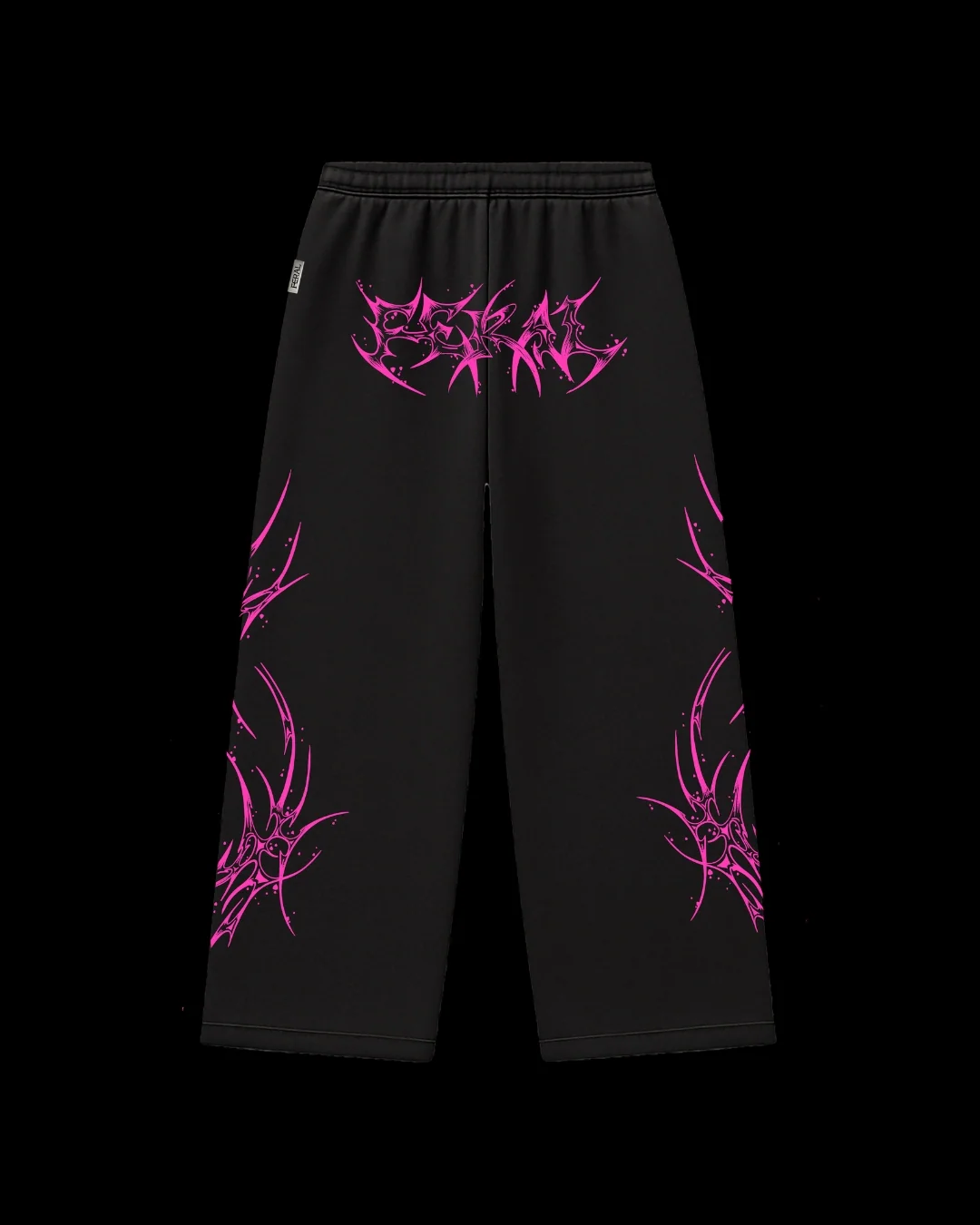 ROGUE WIDE LEG SWEATPANTS NEON PINK